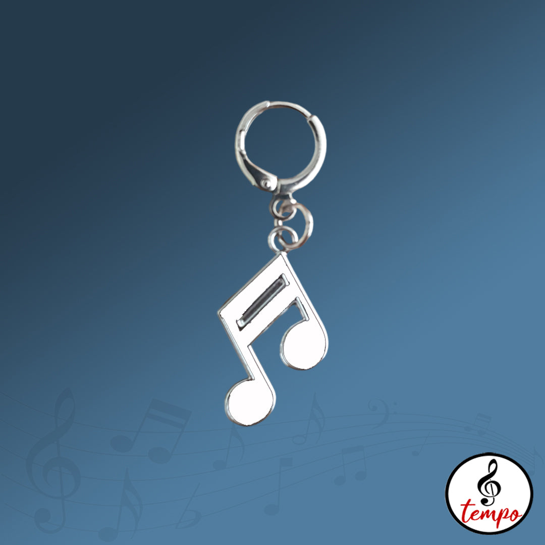 10 - Earrings with musical items